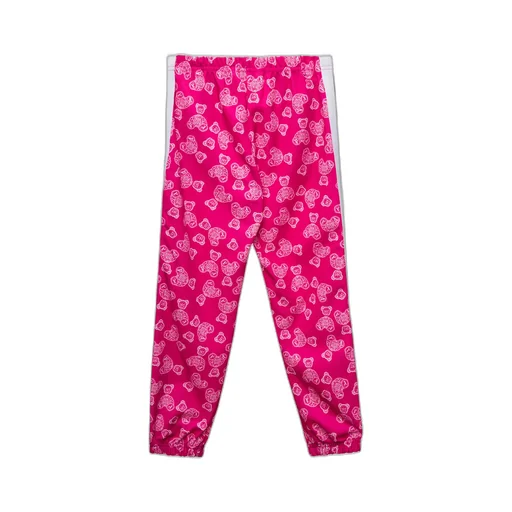 Teddy Bear-Printed Elasticated Waist Track Pants