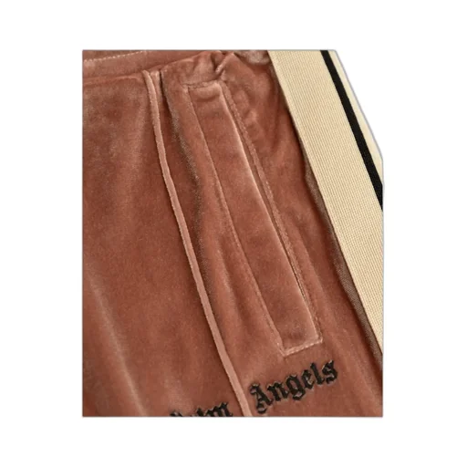Elasticated Waistband Velvet Trousers