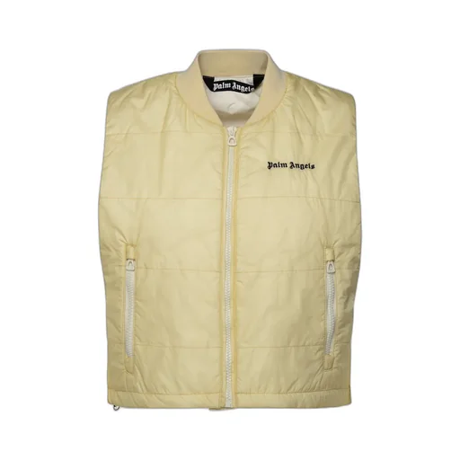 Logo Detailed Padded Vest