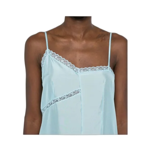 Asymmetric Silk Maxi Dress