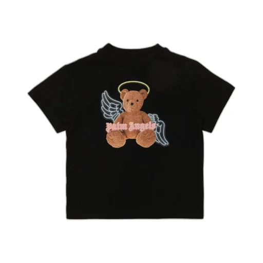 Bear Printed Crewneck T-Shirt