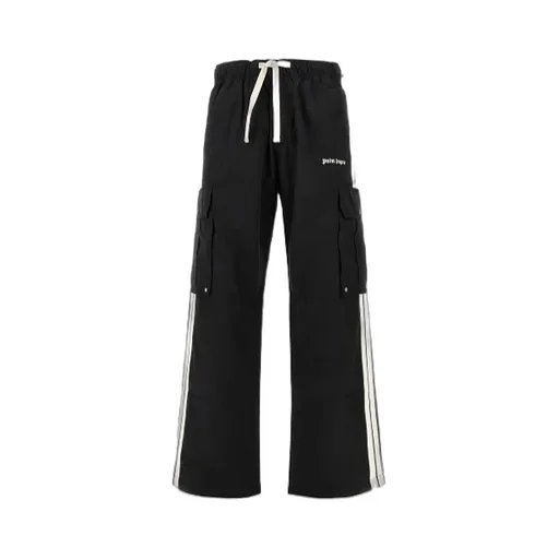 Side-Stripe Cargo Track Pants