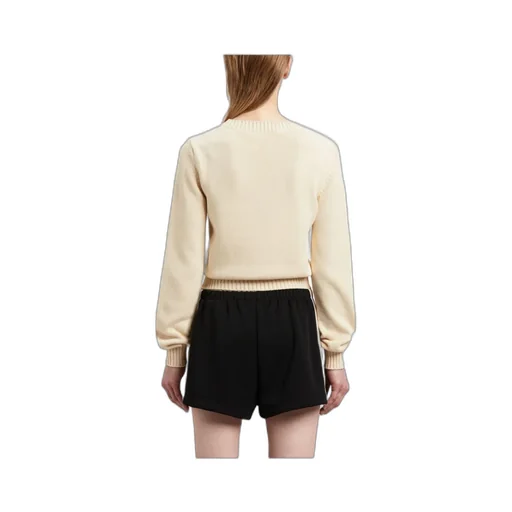 Logo Embroidered Crewneck Knitted Jumper
