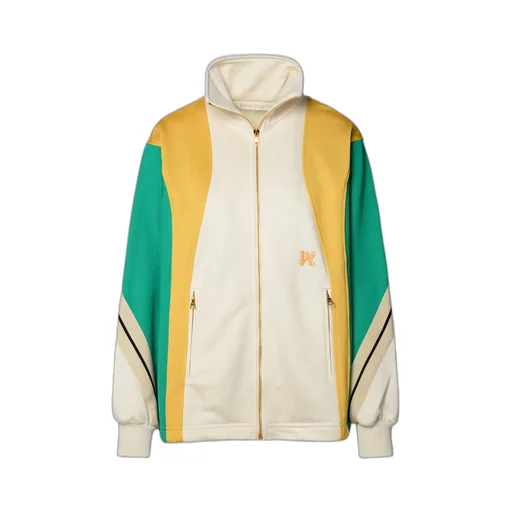 Monogram Embroidered Zipped Sweatshirt