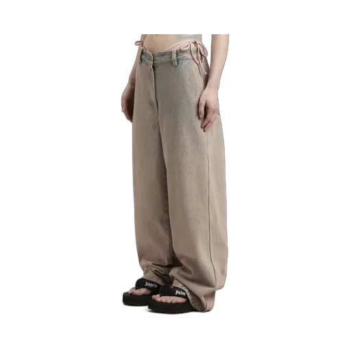 Logo-Embroidered Overdye-Wash Jeans