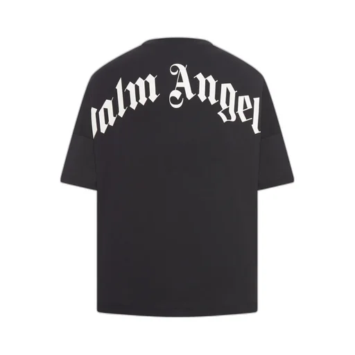 Back Curved Logo T-Shirt