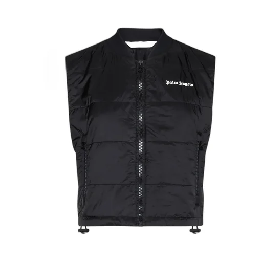 Logo Detailed Padded Vest