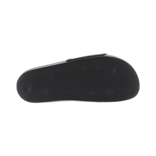 Flame Monogram Printed Round Toe Slides