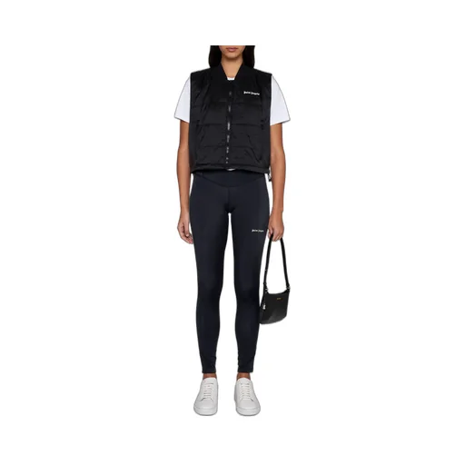 Logo Detailed Padded Vest