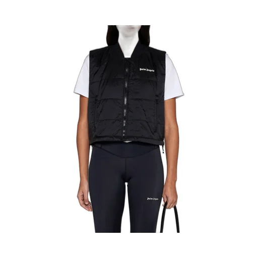 Logo Detailed Padded Vest