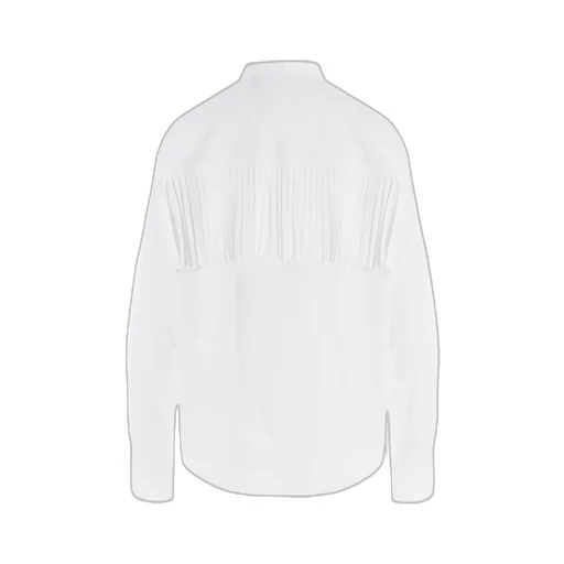 Fringe-Detailed Shirt