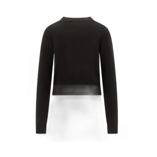Logo Embroidered Crewneck Knitted Jumper