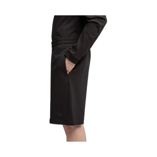 Logo Patch Cotton Shorts
