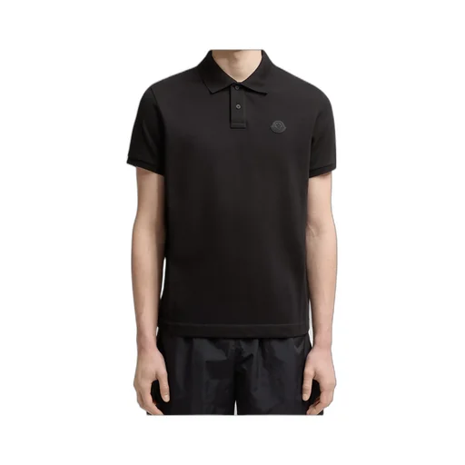 Logo Patch Cotton Piquet Polo Shirt