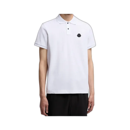 Logo Patch Cotton Piquet Polo Shirt