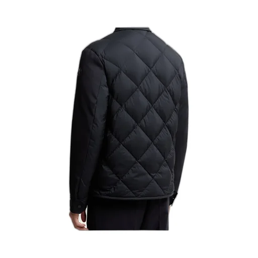 Aiguille Diamond-Quilted Down Shirt Jacket
