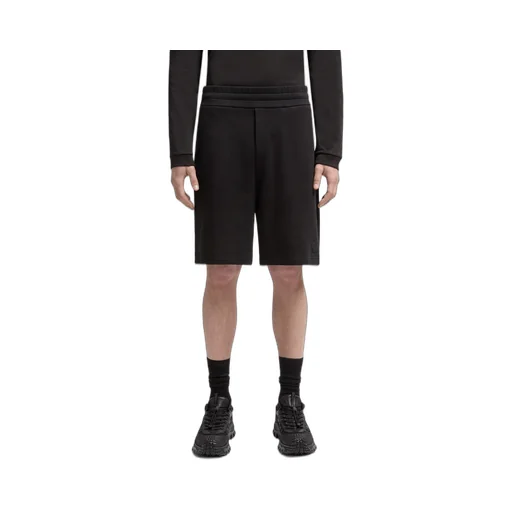 Logo Patch Cotton Shorts