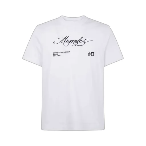 Embroidered Logo Cotton T-Shirt