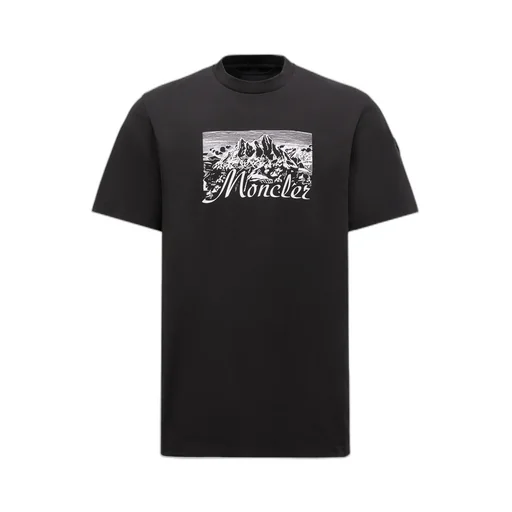 Mountain Printed Crewneck T-Shirt