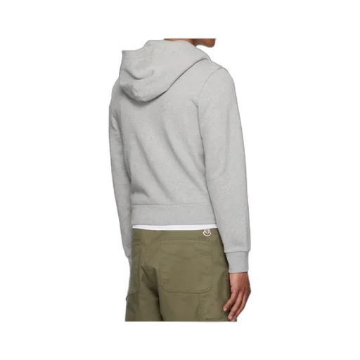 Logo-Patch Zipped Hoodie