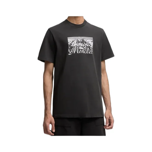 Mountain Printed Crewneck T-Shirt