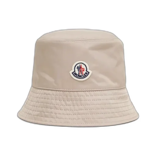 Logo Patch Narrow Brim Bucket Hat