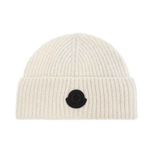 Logo Patch Knitted Beanie