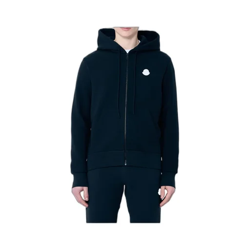 Logo Patch Drawstring Hoodie