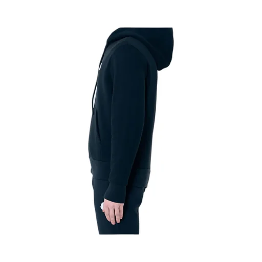 Logo Patch Drawstring Hoodie