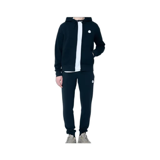 Logo Patch Drawstring Hoodie