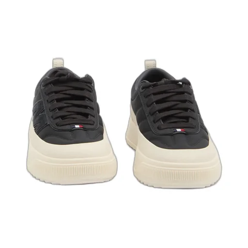 Round-Toe Lace-Up Sneakers