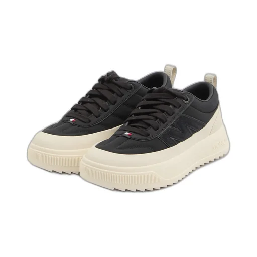 Round-Toe Lace-Up Sneakers