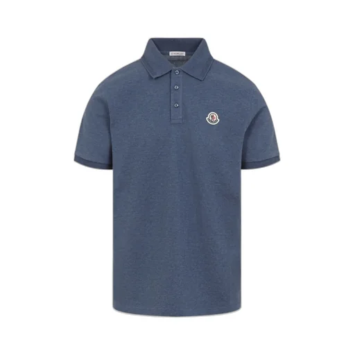Logo Patch Short-Sleeved Polo Shirt