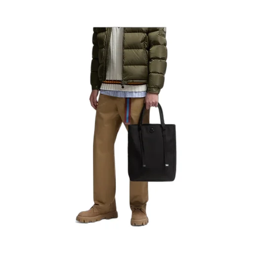 Pierrick Logo Plaque Tote Bag