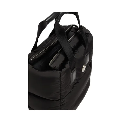 Logo Patch Padded Tote Bag