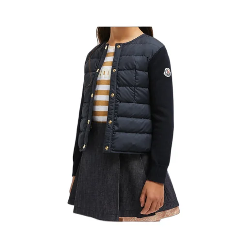 Padded Logo Patch Jacket