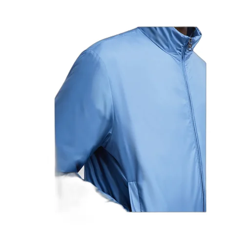 High-Neck Zipped Jacket