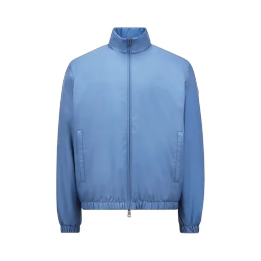 High-Neck Zipped Jacket