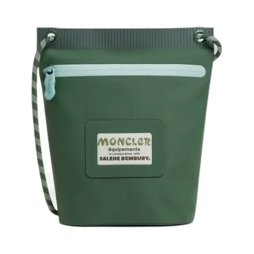 Amoeba Logo Patch Messenger Bag