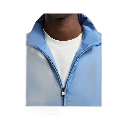 High-Neck Zipped Jacket