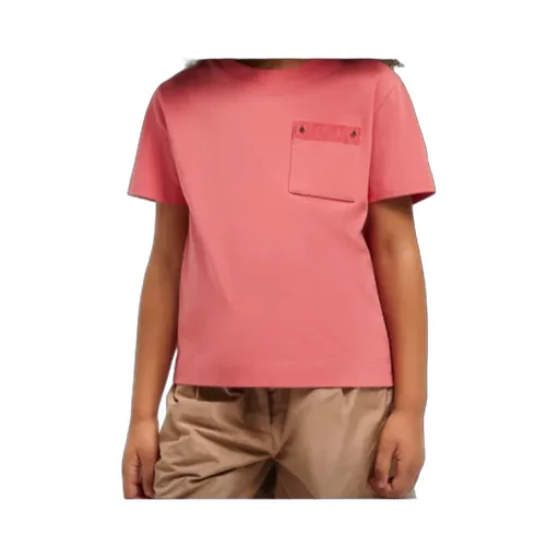 Cotton T-Shirt With Pocket