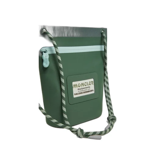 Amoeba Logo Patch Messenger Bag