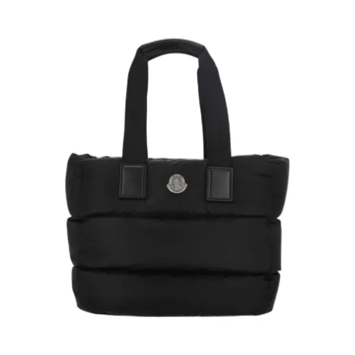 Logo Patch Padded Tote Bag