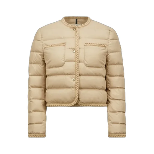 Gencay Braided Trim Short Down Jacket