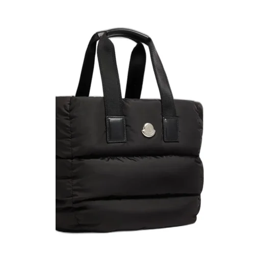 Logo Patch Padded Tote Bag