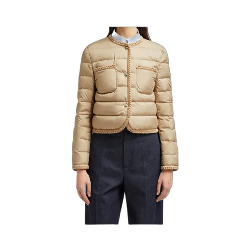 Gencay Braided Trim Short Down Jacket