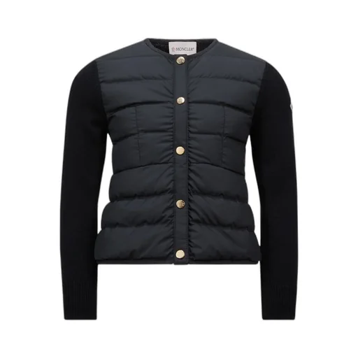Padded Logo Patch Jacket