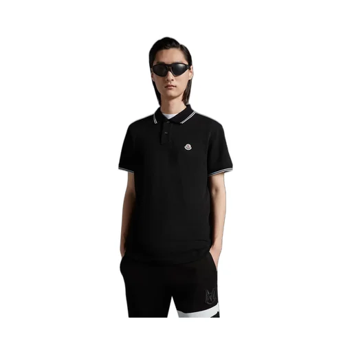 Logo Patch Polo Shirt
