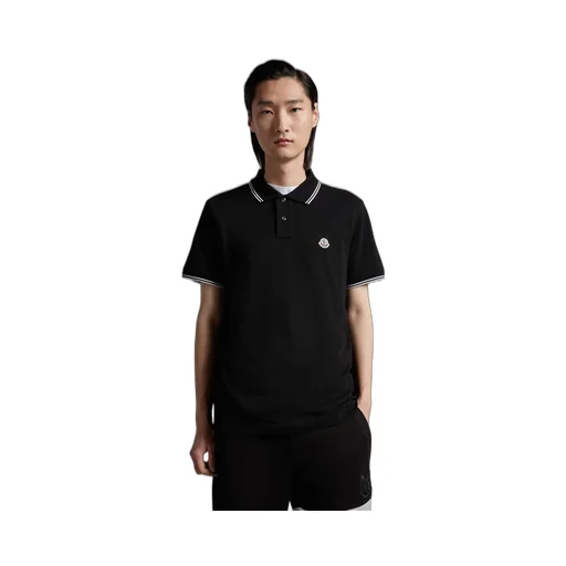 Logo Patch Polo Shirt
