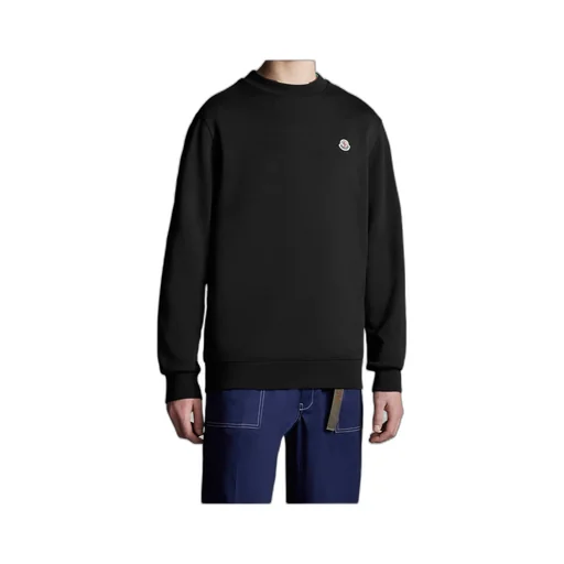 Logo Patch Crewneck Sweatshirt